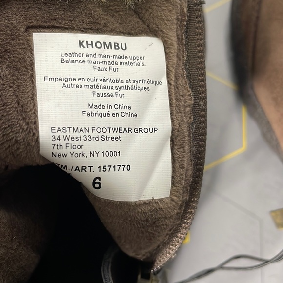 Khombu Boulder Suede Winter Boots - Picture 5 of 5